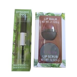 Source Unknown Lip Balm and Scrub with Dynamic Duo Lash/Brow